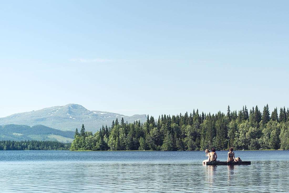 helgesjön strand åre traningsgladje.se åre