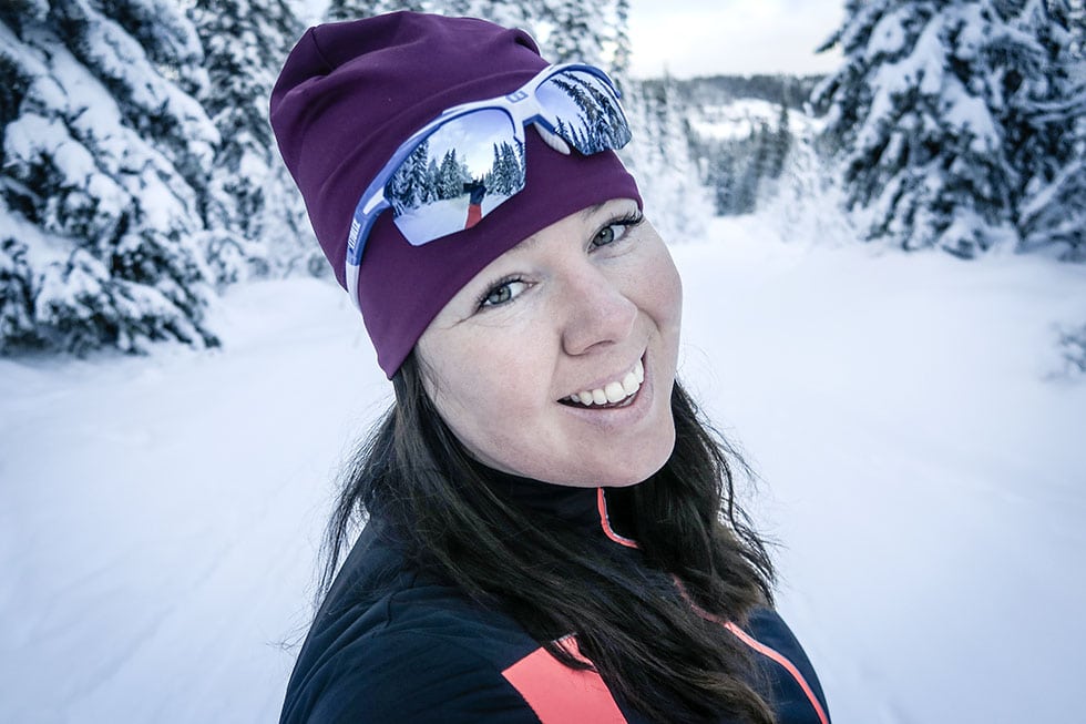 Blogg skidåkning Sara Rönne träningsglädje
