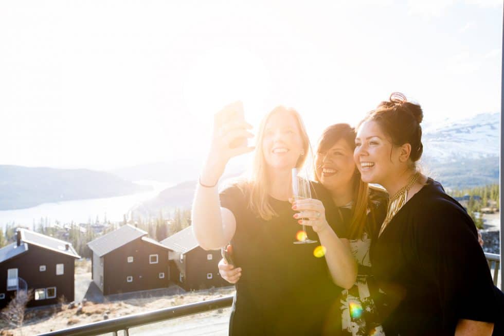 Bloggen Träningsglädje hyrde The Villa i Åre